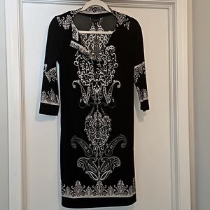 Black and White Dress